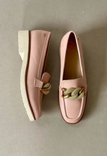 Load image into Gallery viewer, pink moccasin shoes