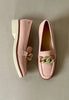 pink moccasin shoes