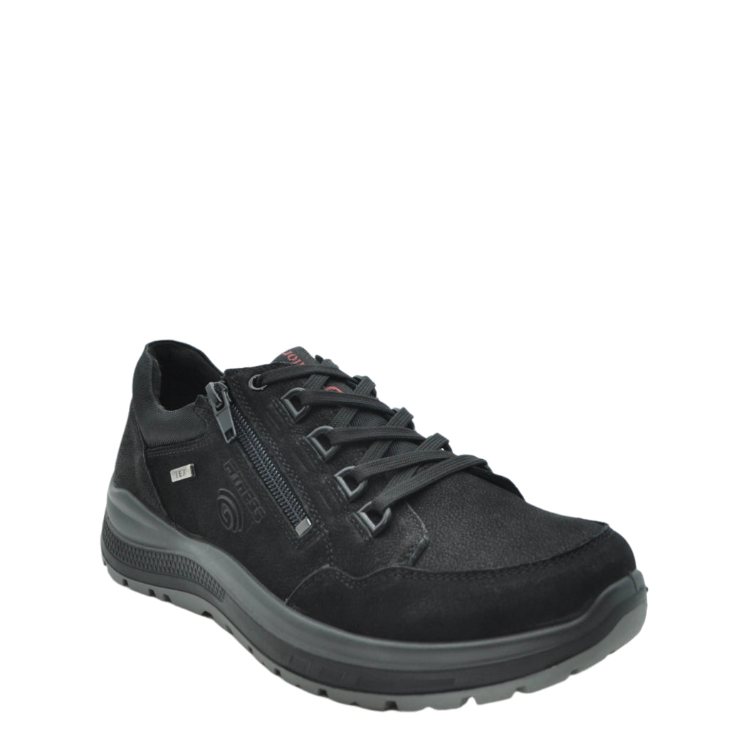 black waterproof shoes