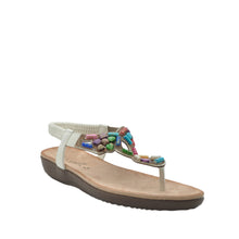 Load image into Gallery viewer, white summer sandals