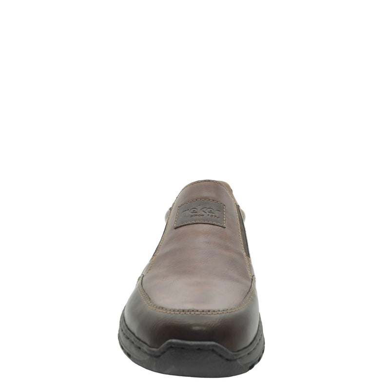 Load image into Gallery viewer, Rieker 03354 Men's Casual Slip-On Shoes Brown
