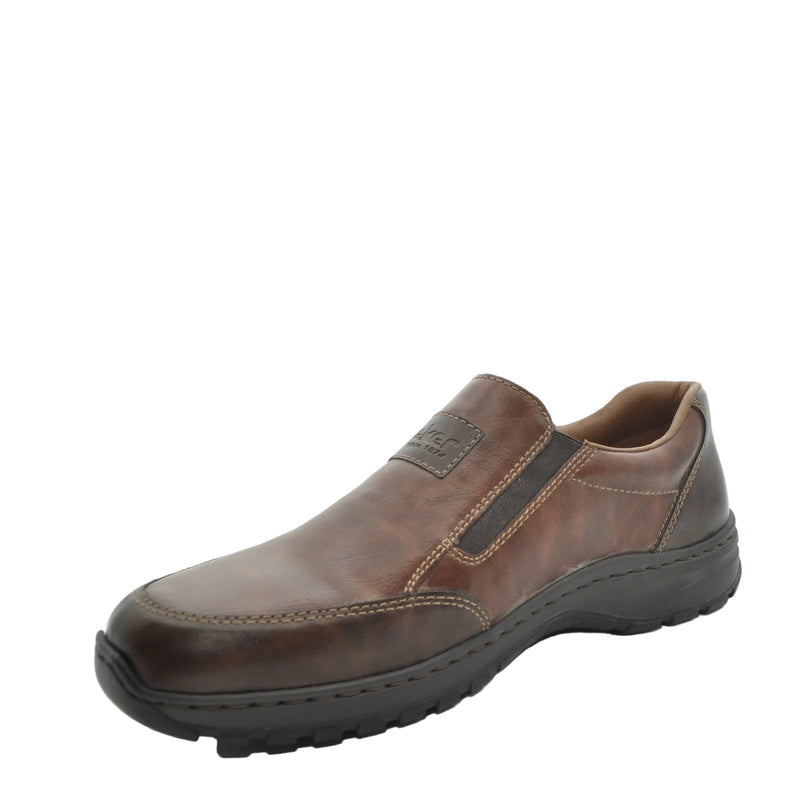 Load image into Gallery viewer, Rieker 03354 Men's Casual Slip-On Shoes Brown
