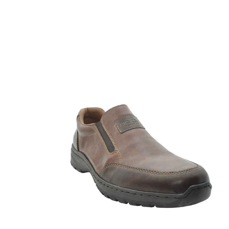 Load image into Gallery viewer, Rieker 03354 Men's Casual Slip-On Shoes Brown
