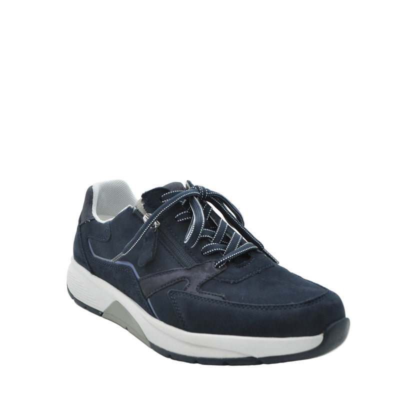 Load image into Gallery viewer, navy gabor shoes
