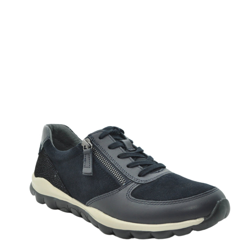Load image into Gallery viewer, navy rolling soft shoes
