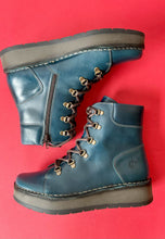 Load image into Gallery viewer, fly london blue leather boots