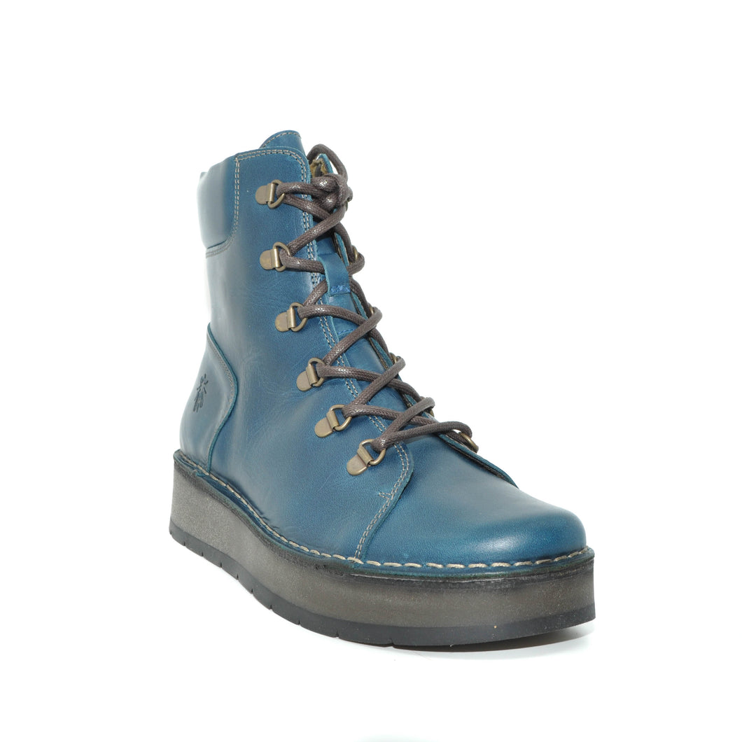 fly london blue flat boots
