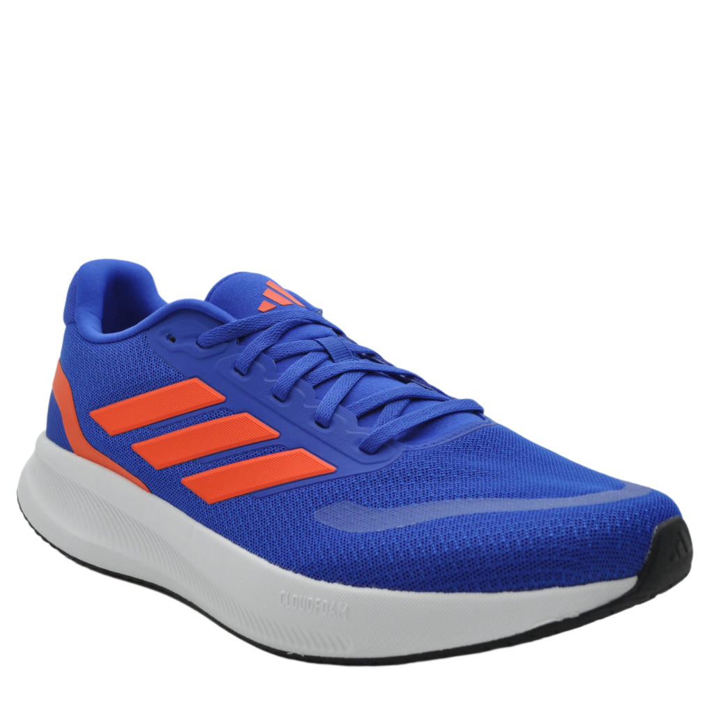 blue adidas trainers men
