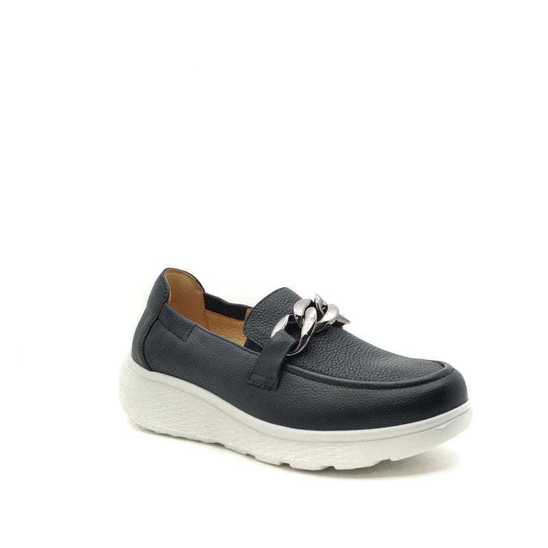 Load image into Gallery viewer, navy loafers
