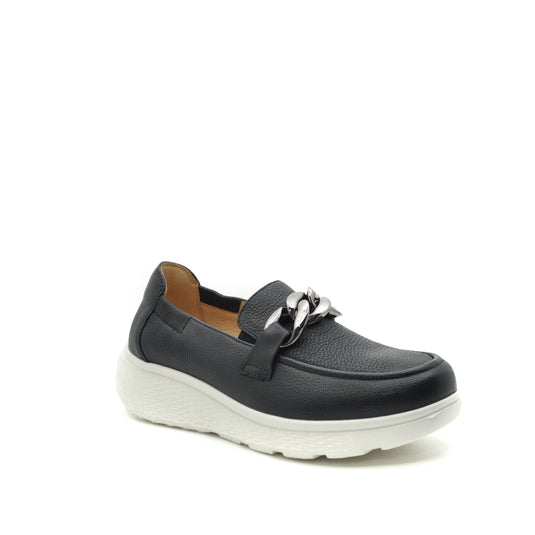 navy loafers