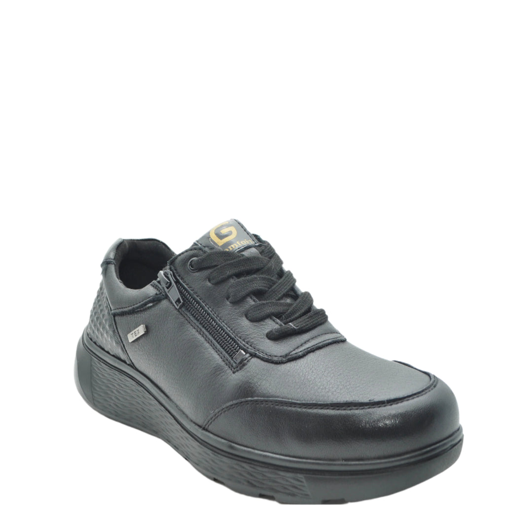 black ladies walking shoes