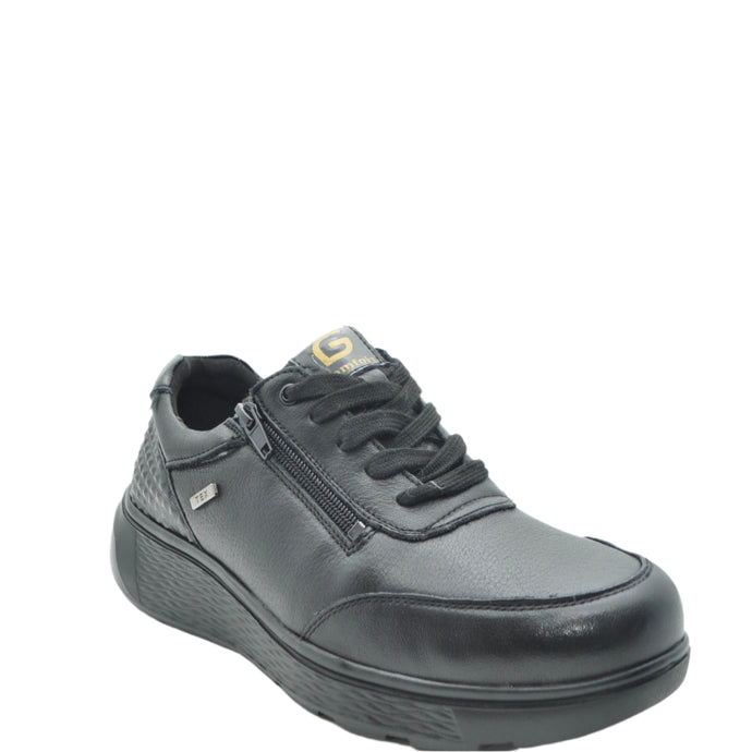 black ladies walking shoes