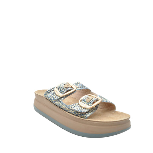 woven platform sandals