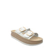 white platform sandals