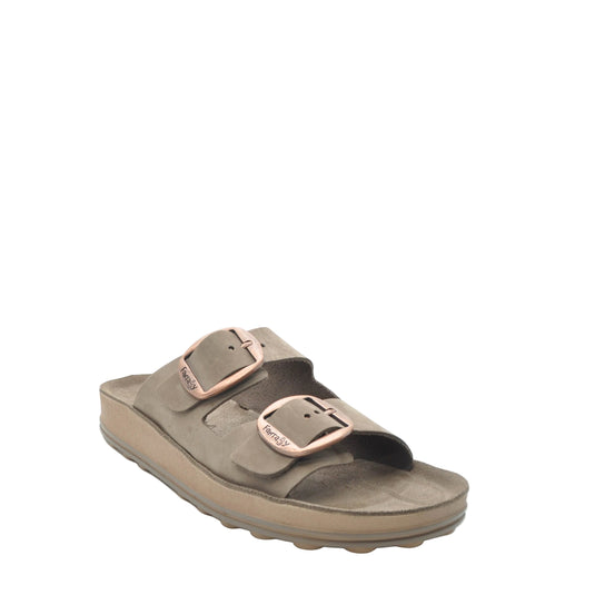 taupe sandals