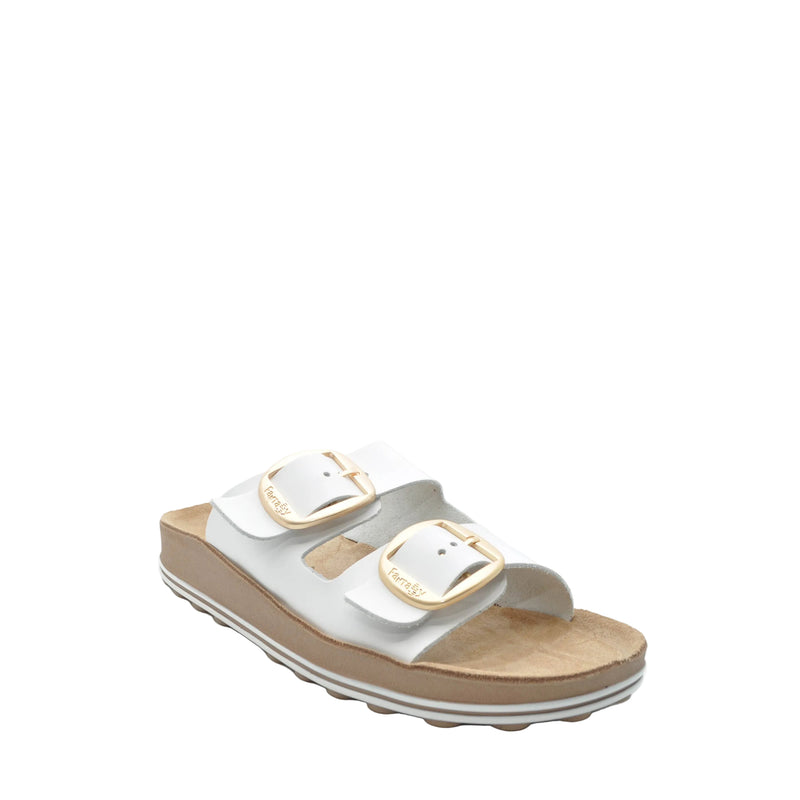 Load image into Gallery viewer, white mule sandals
