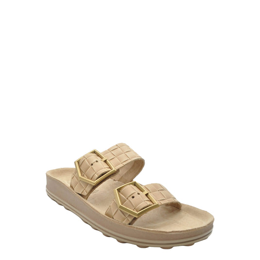 beige fantasy sandals