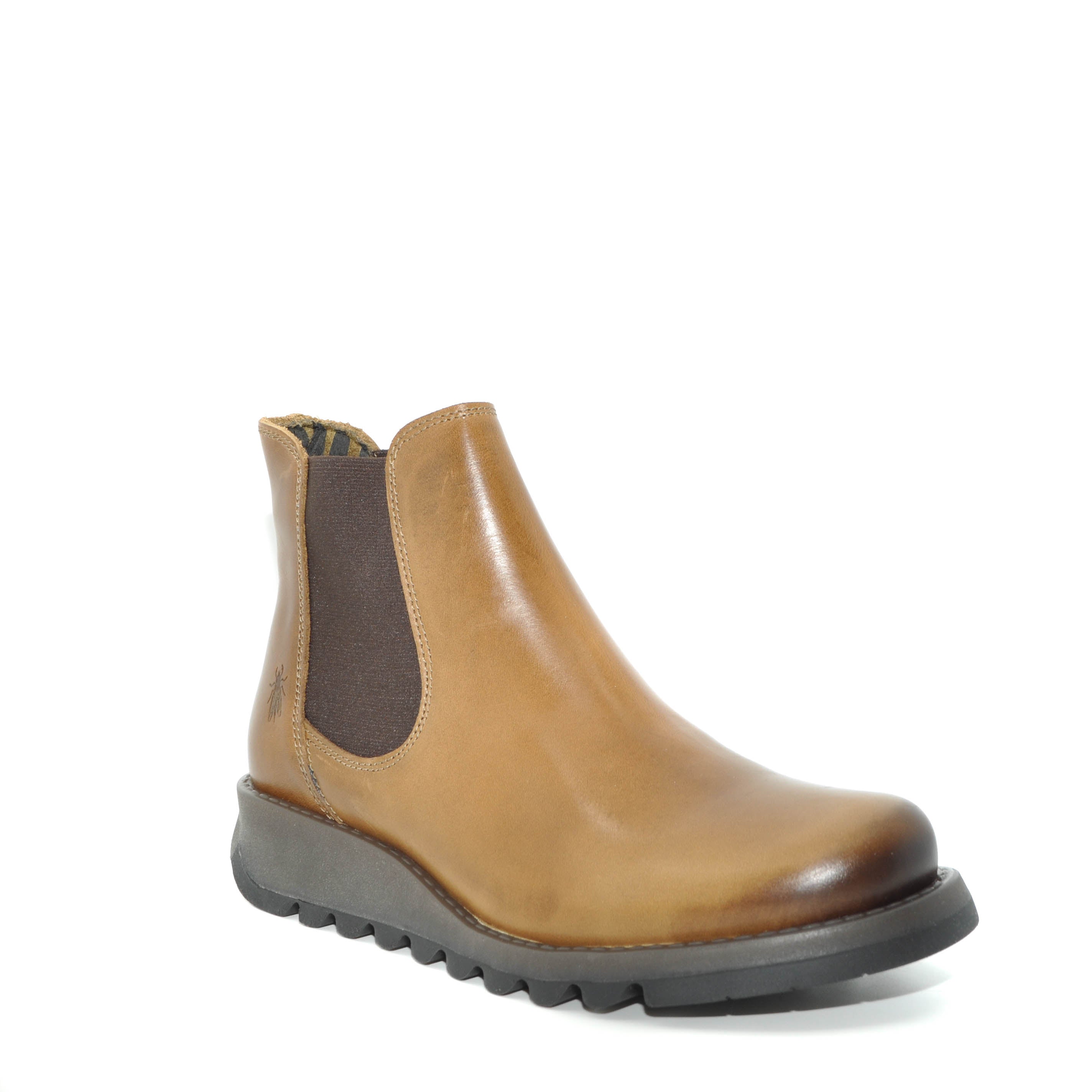 fly london tan chelsea boots