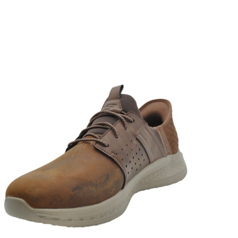 Load image into Gallery viewer, brown skechers shoes for men
