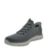 grey skechers slip ins