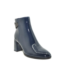 Load image into Gallery viewer, navy dress boots for women