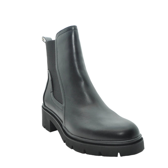 black biker boots