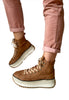 womens platform sneaker boots