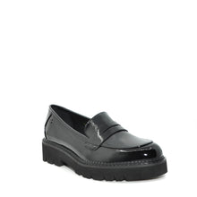 Load image into Gallery viewer, black loafers for women