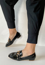 Load image into Gallery viewer, black loafer shoes