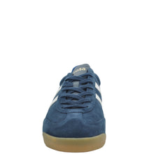 Load image into Gallery viewer, navy gola mens trainers