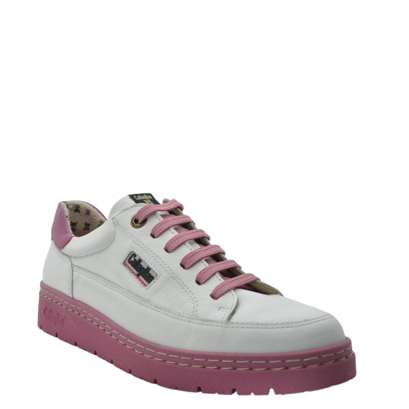 Load image into Gallery viewer, white leather sneakers
