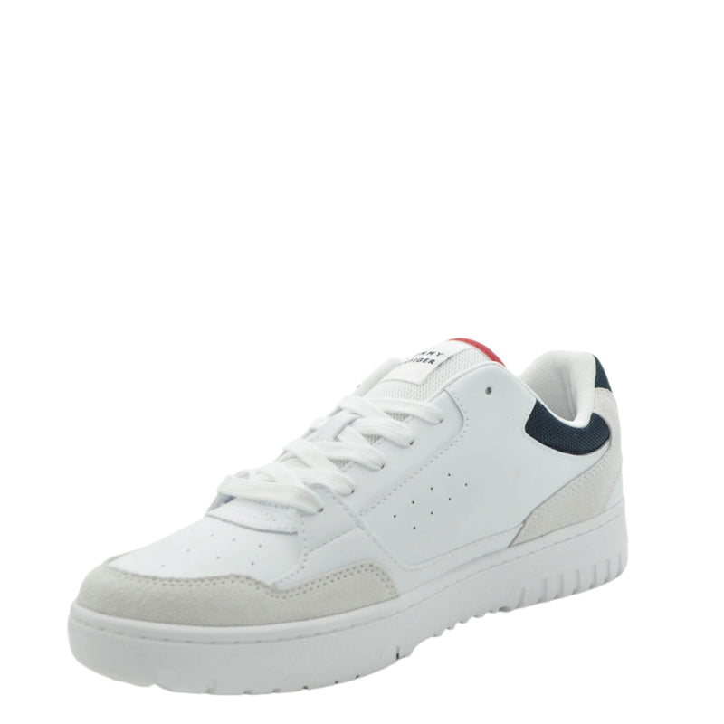 Load image into Gallery viewer, white leather sneakers for men
