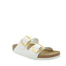 Load image into Gallery viewer, white birkenstock sandals