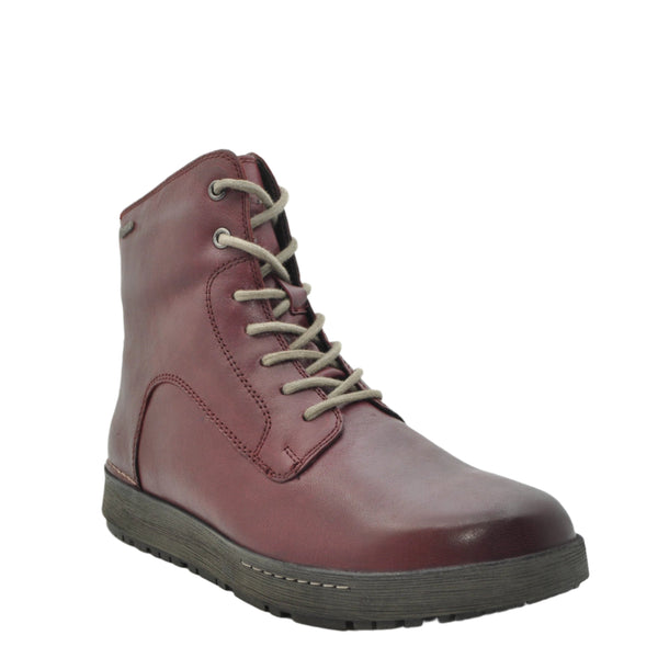 burgundy boots for women