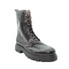 snake skin brown boots for women