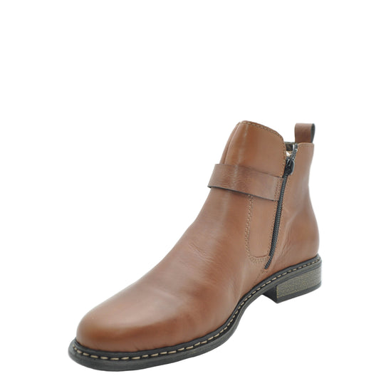 brown ladies ankle boots