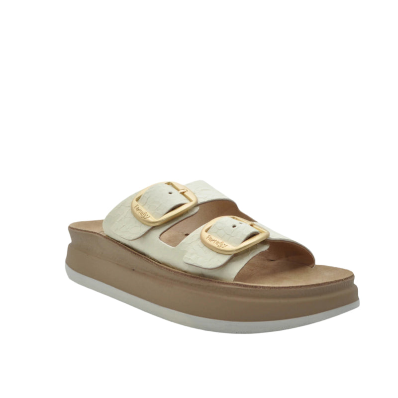 Load image into Gallery viewer, white platform sandals
