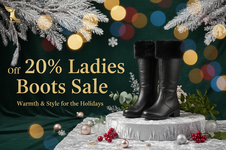 Christmas Ladies Boots Sale Banner - Alternative