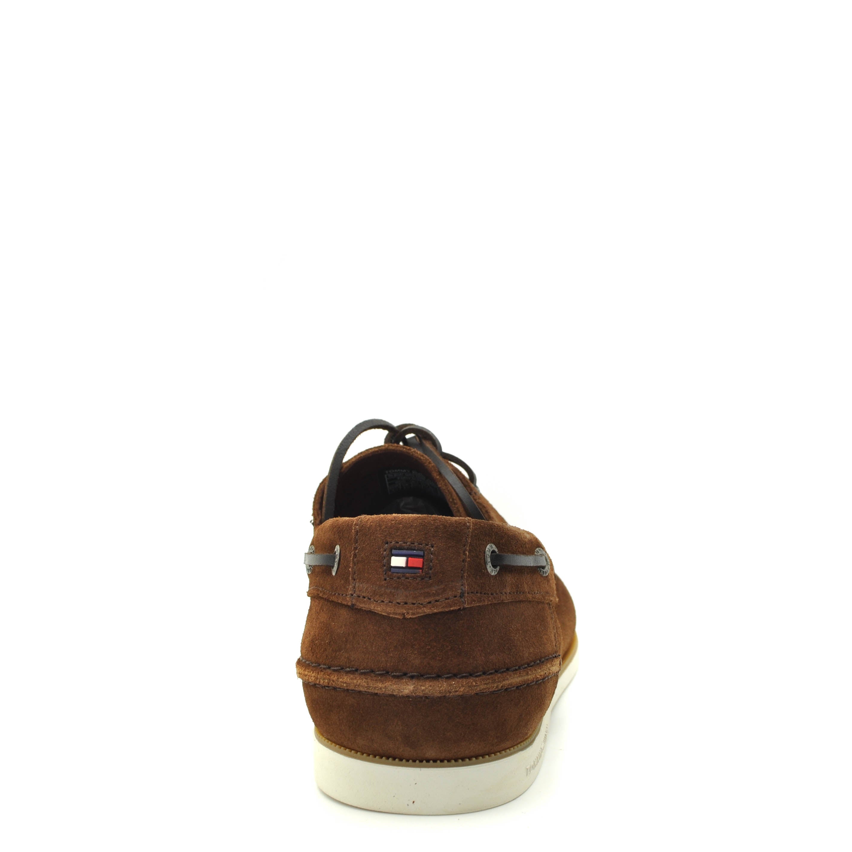 brown suede deck shoes