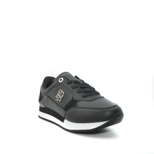 Load image into Gallery viewer, tommy hilfiger black trainers
