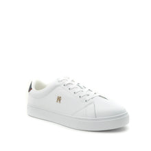 Load image into Gallery viewer, tommy hilfiger white leather trainers