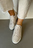 tommy hilfiger cream trainers