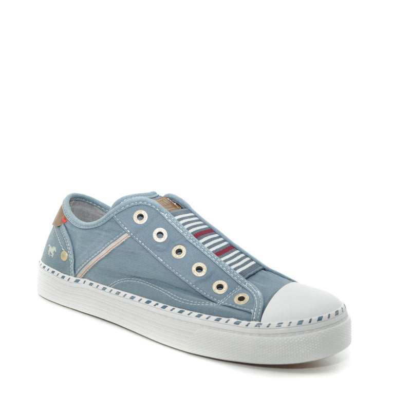 Load image into Gallery viewer, mustang navy shoes
