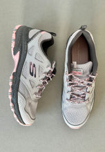 Load image into Gallery viewer, grey skechers trainers