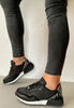 Carmela black trainers