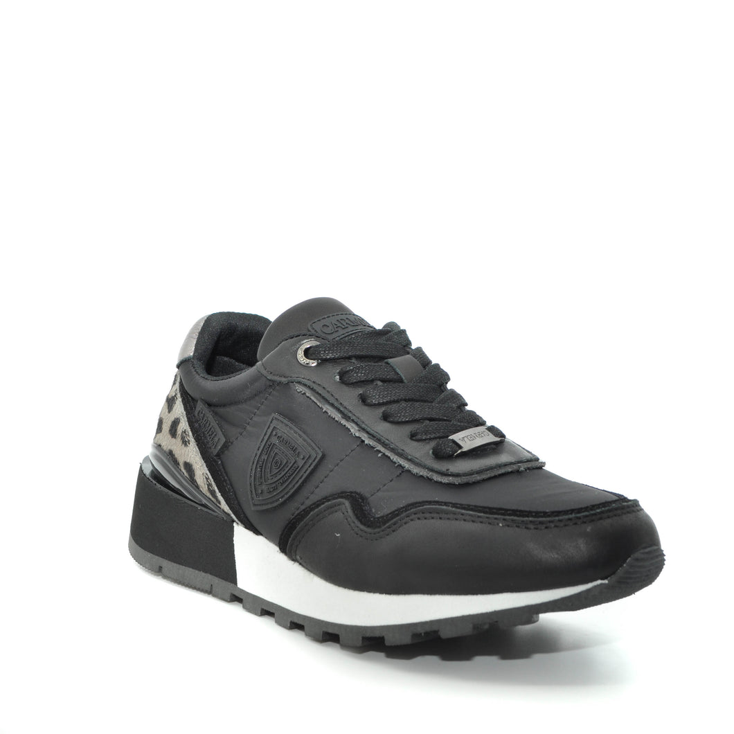 Carmela leopard print trainers