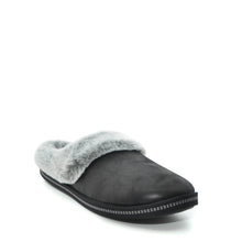 Load image into Gallery viewer, skechers black mule slippers