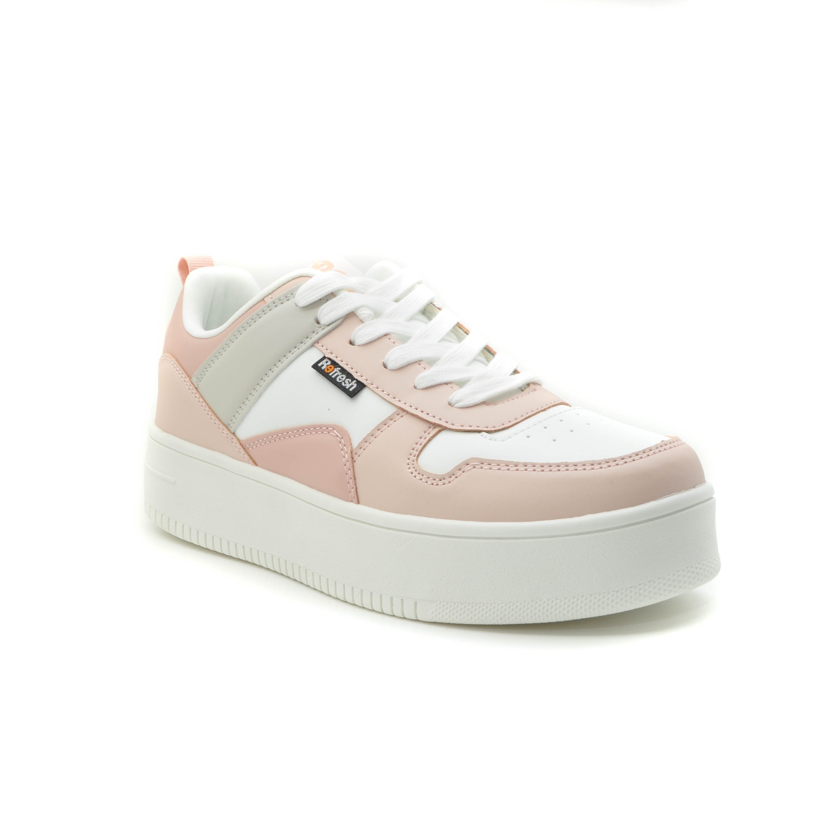 Refresh pink chunky trainers