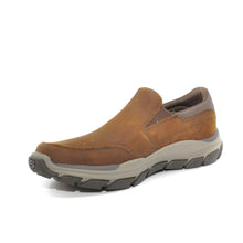 Load image into Gallery viewer, Skechers brown slip on shoes