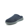 skechers navy mens mule slippers